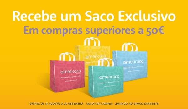 Oferta de saco reutilizável